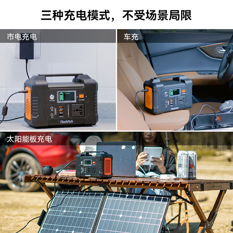 2023011414273490 - How to charge the portable power station?
